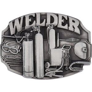 Men's Black Vintage Simple Heavy Duty Alloy Reversible Replacement Belt Buckle
